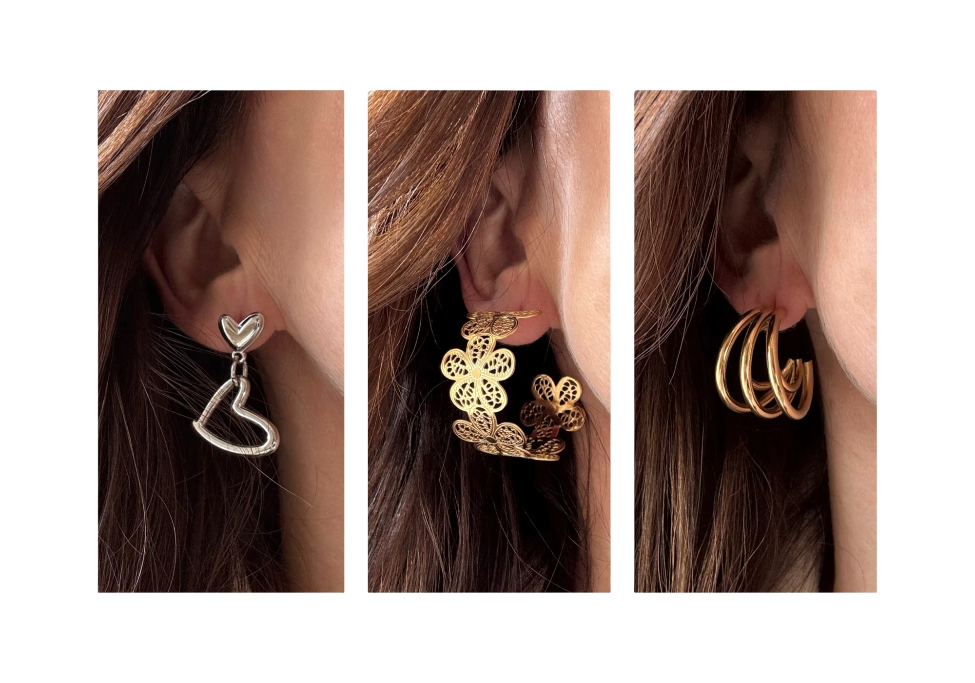 met sieraden en tassen