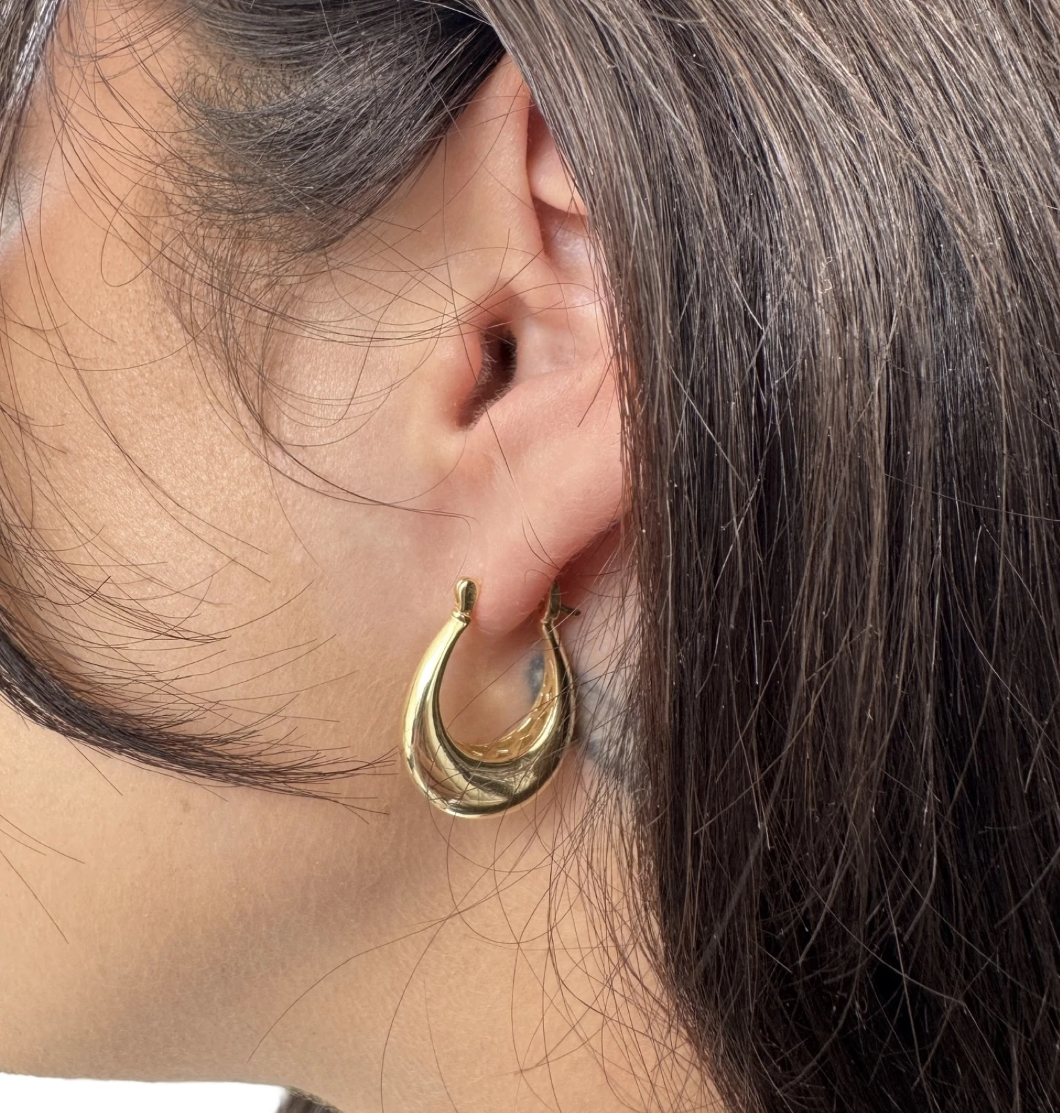 Chunky Goldplated Earrings