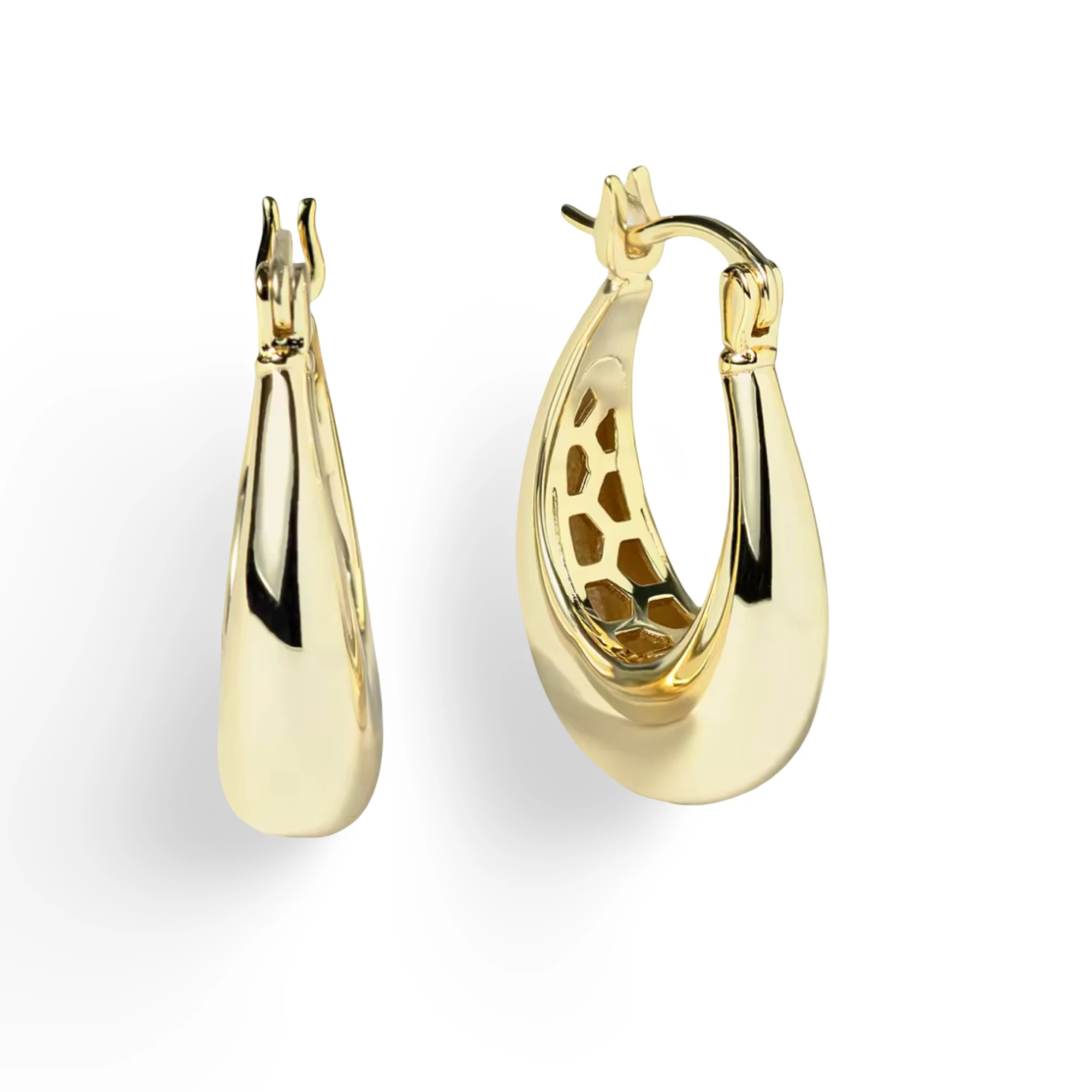 Chunky Goldplated Earrings