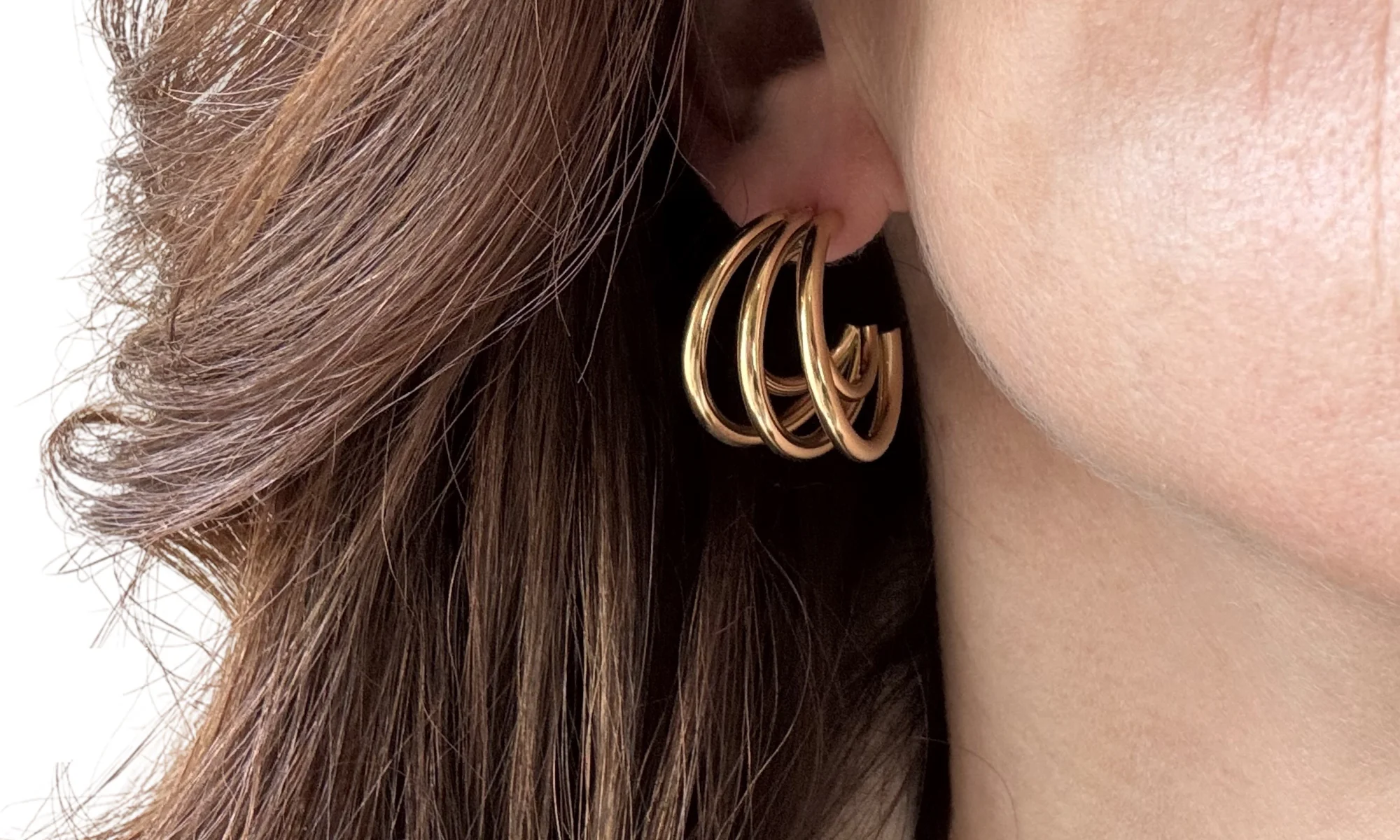 Multi Stud Earrings 2.5x2cm