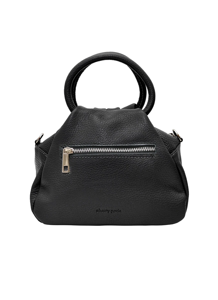 Ayle Leather Hand/Shoulder Bag Black