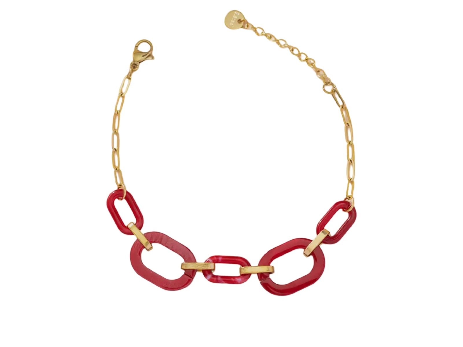 Armband Blossom rood