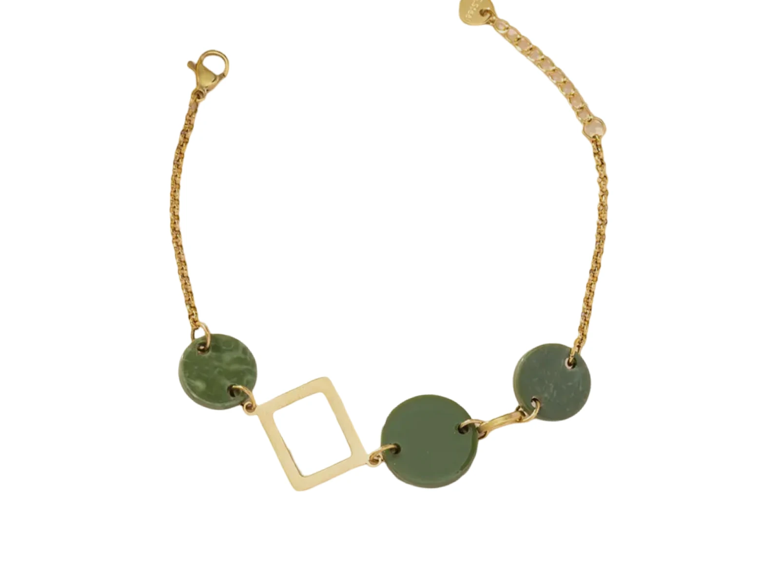 Armband Rosa groen