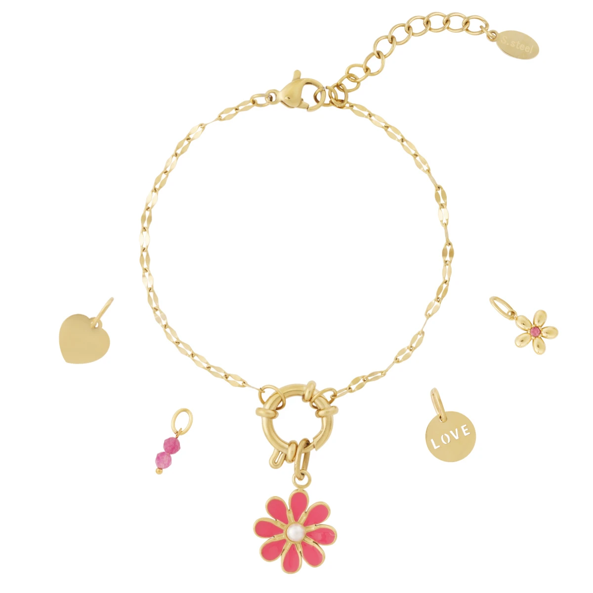 Bedelarmband spring