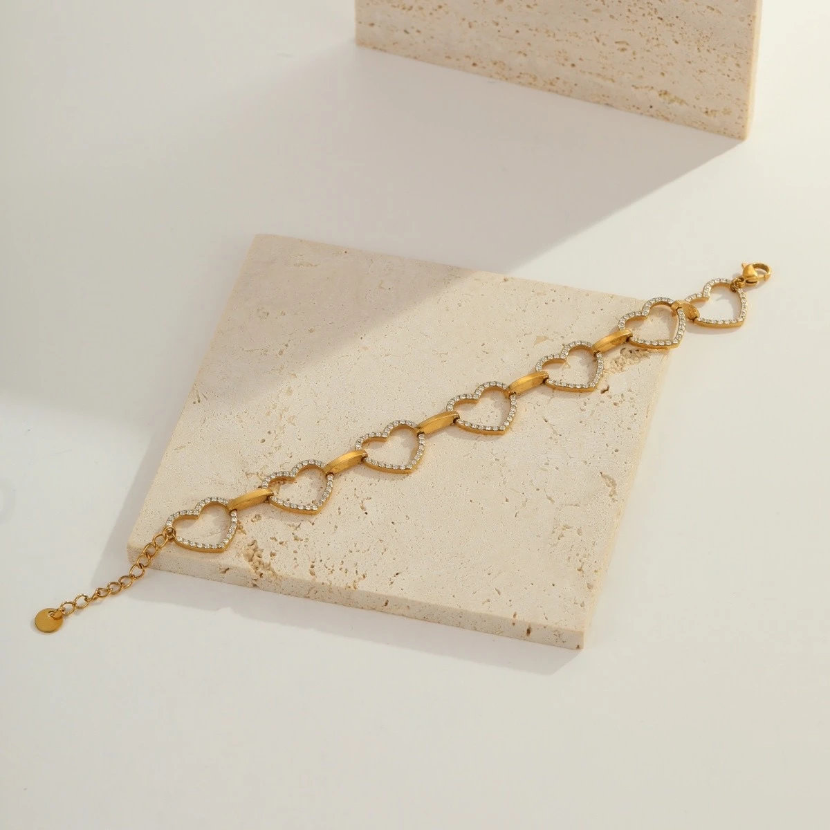 Love bracelet gold-colored