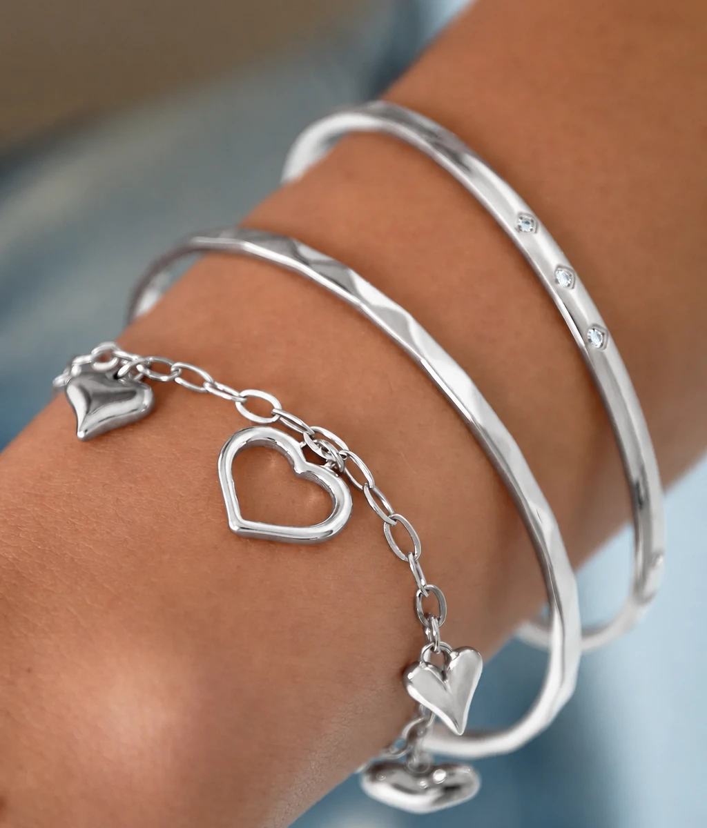 Armband lovely zilver